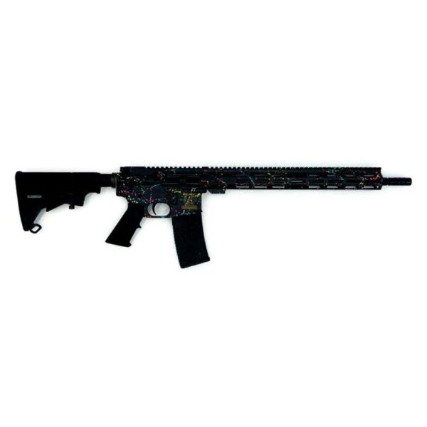 GREAT LAKES FIREARMS GL-15 RIA 223 WYLDE 16IN BBL ORC  SBTB SPLATTER BLACK/NITRIDE 30RD MAG