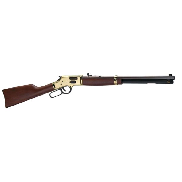 HENRY BIG BOY BRASS SIDE GATE LEVER ACTION RIFLE RIL 45 COLT 20 IN OCT BBL WALNUT 10RD - Image 2