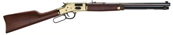 HENRY BIG BOY BRASS SIDE GATE LEVER ACTION RIFLE RIL 45 COLT 20 IN OCT BBL WALNUT 10RD - Image 3