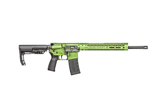 BLACK RAIN FUSION RIA 5.56 16IN M4 PROFILE BBL 12IN MLOK SLIM HG ZOMBIE GREEN BATTLEWORN 30RD MAG