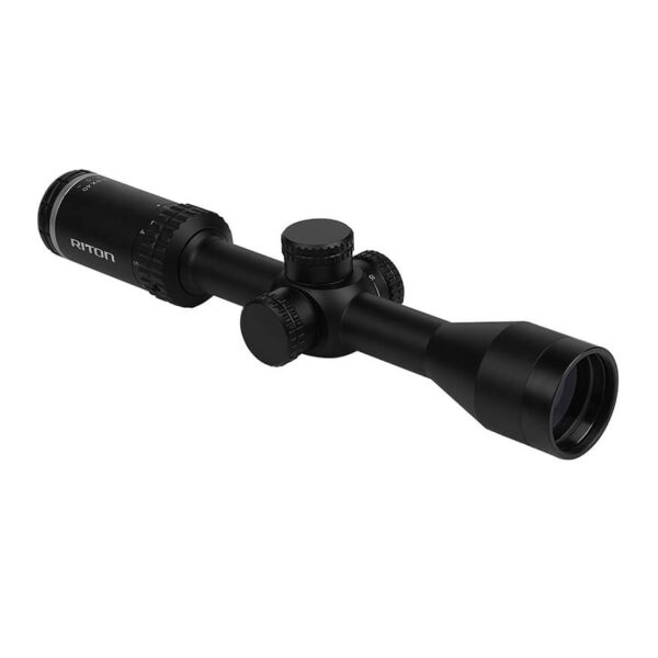 RITON PRIMAL 3-9X40 LONG BODY RAK RETICLE SCOPE SFP 1 IN TUBE MATTE