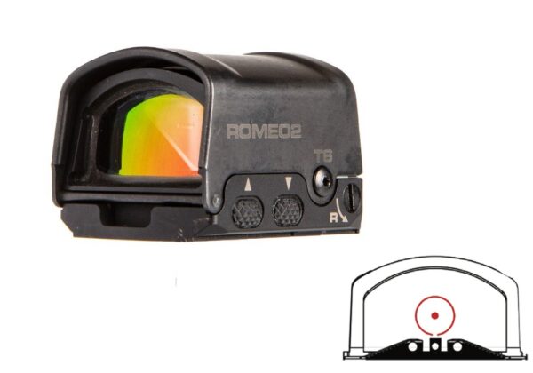 SIG SAUER ROMEO2 REFLEX SGHT CIRCLEDT BK