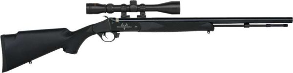 TRADITIONS REDI-PAK BUCKSTALKER RBP 50 CAL 24 IN BLUED BBL BLK SYN W SCOPE/ACC`S ( 3 PER CASE ) BOX