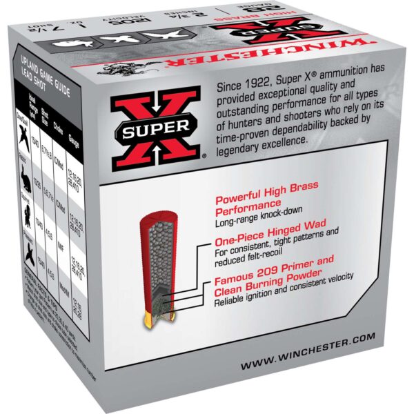 WINCHESTER SUPER X  AMO 28GA 2 3/4' 1OZ #7.5 HB 25RD (10 BOX CASE)