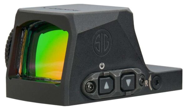 SIG SAUER ROMEO-X REFLEX SIGHT ENCLOSED PRO FOOTPRINT CIRCLE DOT BLACK