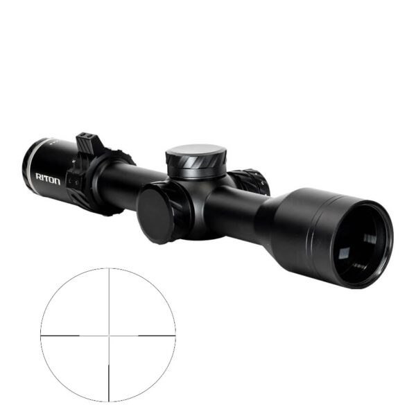 RITON OPTICS X5 PRIMAL 2-12X44 30MM MOA IR