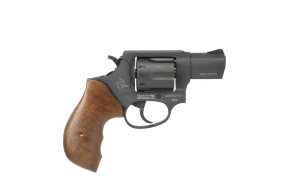 TAURUS 856 38SP MATTE BLK 2" WALNUT