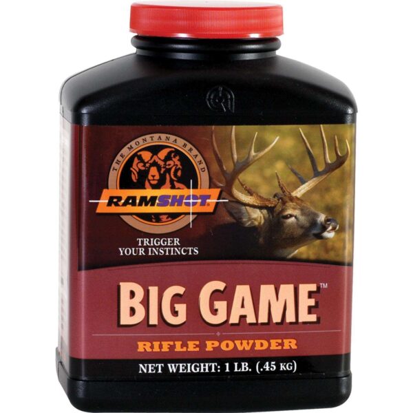 RAMSHOT BIG GAME RIFLE POWDER 1LB ( 10 PER CASE )