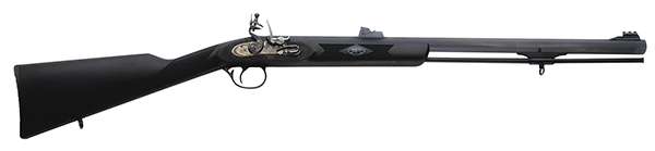 TRADITIONS DEERHUNTER FLINTLOCK RIFLE RBP 50 CAL 24 IN BLUED BBL SYN STOCK ( 5 PER CASE )