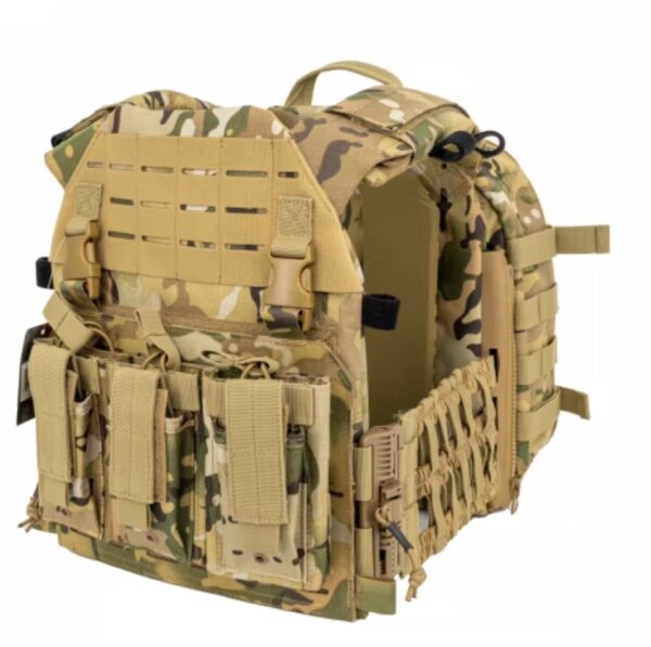 GUARD DOG BODY ARMOR CERBERUS PLATE CARRIER MULTICAM ADJUSTABLE WITH MULTIPLE POUCHES