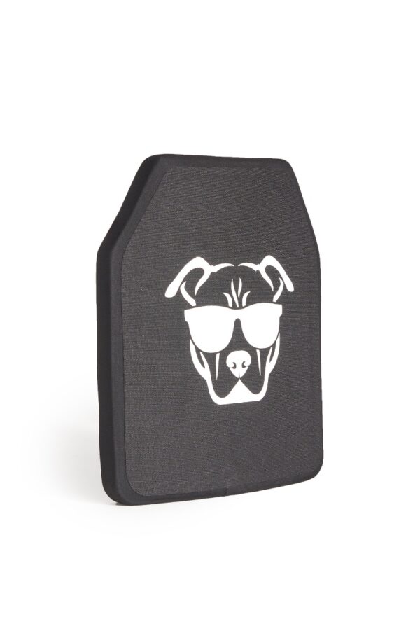 Guard Dog Tactical Level IV 10X12 Ceramic Plate | 6.5 Lbs/Per - Black