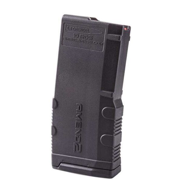 AMEND2 M2 6.5 GRENDAL/6MM ARC 10RD AR15 WITH RED FOLLOWER BLACK POLYMER MAGAZINE( 50 PER CASE )