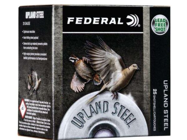 FEDERAL UPLAND STEEL AMO 410GA 3" 3/8OZ #6 25RD (10 BOX CASE)