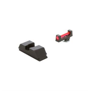 RANGE SIGHT SET RED FIBER GLOCK 9MM G1-4/G5 10MM.45 ACP