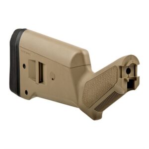 SGA BUTTSTOCK AMBIDEXTROUS FOR 12GA MOSSBERG 500/590 FDE