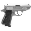 WALTHER PPK/S  HGA 380ACP 3.3"BBL STAINLESS 2-7RD MAGS