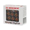 G2 RESEARCH CIVIC DUTY AMO 40 S&W 122GR 1000 FPS 20-RD ( 25 BOX PER CASE ) - Image 3