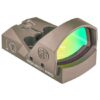 SIG SAUER ROMEO1PRO 6 MOA 1.0 MOA ADJUST STEEL SHROUD FDE - Image 2