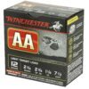 WINCHESTER AA LIGHT TARGET AMO 12GA 2 3/4IN #7 1/2 1 1/8OZ 2 3/4DRAM 25RD (10 BOX CASE) - Image 2