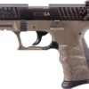 WALTHER P22 CA HGA 22LR 3.42IN BBL IR FDE FRAME BLK SLIDE 2 10RD MAGS - Image 2