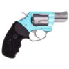 CHARTER ARMS UNDERCOVER SANTA FE SKY HGR 38SPC 2" BBL TURQUOISE/SS 5/RD