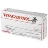 WINCHESTER USA PISTOL AMO 9MM 115GR FMJ 50RD (10 BOX CASE) - Image 2