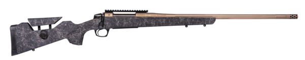 CVA CASCADE L RANGE HUNTER RIB 6.5CREED 22 IN C-KOTE THD 5/8X24 BBL W BRAKE ADJ BLK WEB STOCK 1 MAG