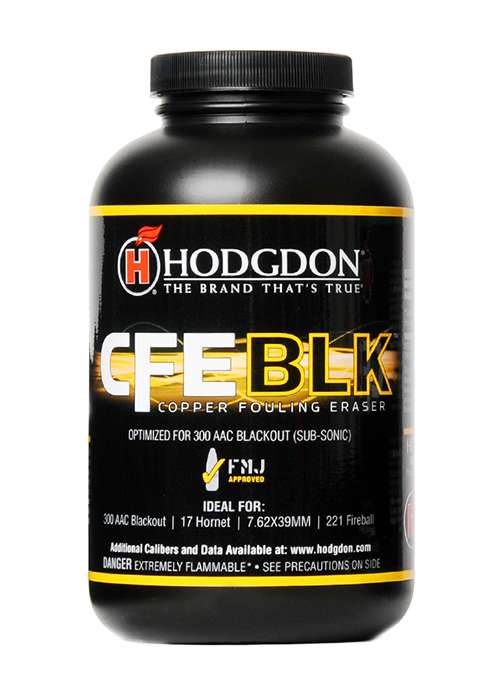 HODGDON RIFLE POWDER CFE BLACK 1LB ( 10 PER CASE )