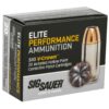 SIG SAUER AMMO 380 ACP 90GR ELITE V-CROWN JHP 20RD BOX (10 PER CASE