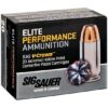 SIG SAUER AMMO 380 ACP 90GR ELITE V-CROWN JHP 20RD BOX (10 PER CASE - Image 4