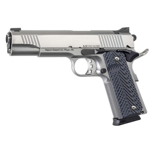 MAG RESEARCH 1911 HGA 45 AUTO 5 IN BBL FS SS 8RD MAGS ISRAEL - Image 2