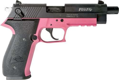GSG FIREFLY HGA 22LR PINK  4" BBL THREADED 10RD MAG