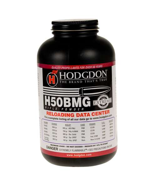 HODGDON RIFLE POWDER H50BMG 1-LB KEG ( 10 PER CASE )