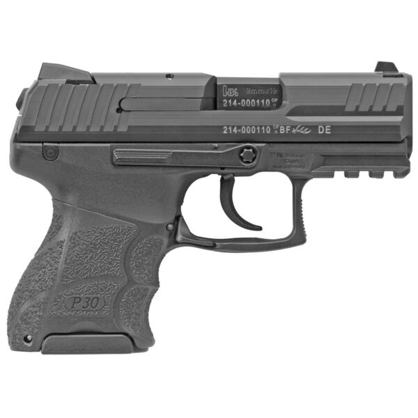 H&K P30SK HGA 9MM 3.27" BBL V1 LEM DAO 2/10RD MAGS