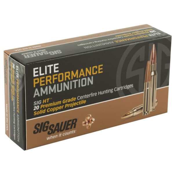 SIG SAUER AMMO 308 WIN 150GR ELITE HUNTING HT BOX/20