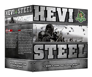 HEVI STEEL 12GA 3" #3 25/250