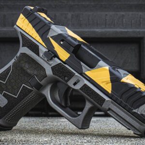 GLOCK 19 G19 GEN 5 RMR CUT HGA 9MM 4.0 IN BBL FS 5LB 3 15RD MAG GEODESIC CAMO HYBRID STIPPLE