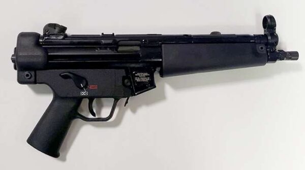 H&K MP5 HGA 9MM 8.5" BBL BLACK 2/10RD MAGS SLING