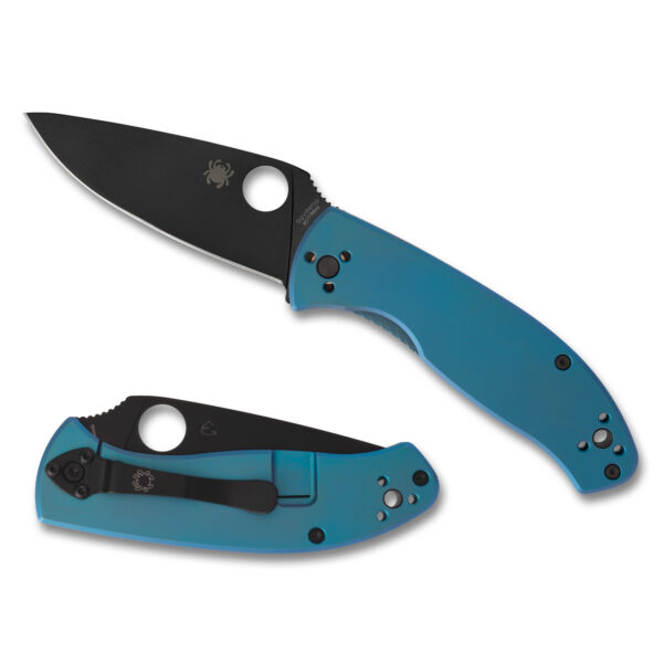 SPYDERCO TENACIOUS TI 3.35" BLUE/BLK