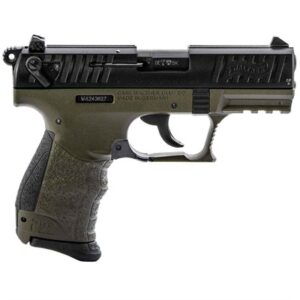 P22Q 22 LONG RIFLE 3.42â BBL (2)10RD MAG MILITARY GREEN
