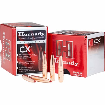 CX .30 CALIBER (0.308'') 110GR POLYMER TIP BOAT TAIL 50/BOX