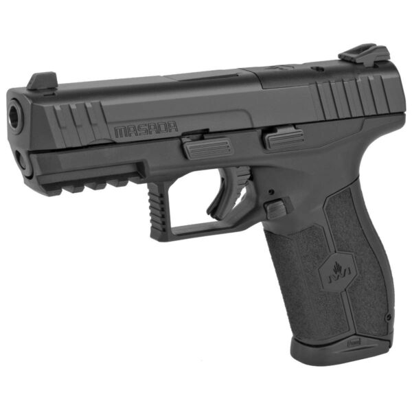 IWI MASADA HGA 9MM 4.1IN BBL 3 DOT SIGHT BLK 2 17RD MAGS OPTICS READY - Image 3