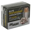 SIG SAUER AMMO 40 S&W 180GR ELITE V-CROWN JHP BOX/20
