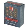 HORNADY SUBSONIC AMO 40 S&W 180GR XTP 20RD (10 BOX CASE) - Image 2