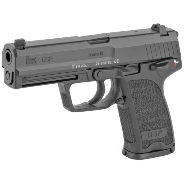 H&K USP9 HGA 9MM 4.25" BBL V1 DA/SA BLACK 2/10RD MAGS - Image 2