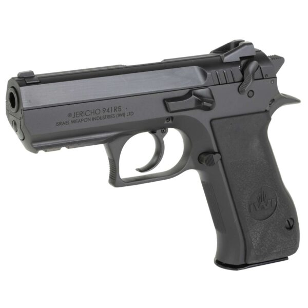 IWI JERICHO 941 MID SIZE HGA 9MM 3.8IN BBL FS STEEL FRAME 17RD MAG BLK DECOCKER - Image 2