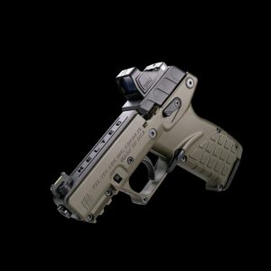 Kel-Tec P17 Pistol - OD Green | .22 LR | 3.8" Threaded Barrel | 16rd | Green Dot & Holster