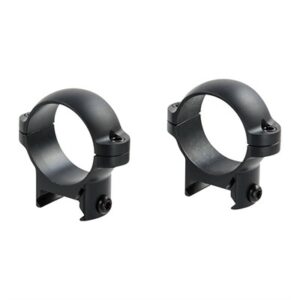 ZEE RINGS 30MM MEDIUM STEEL RINGS MATTE BLACK