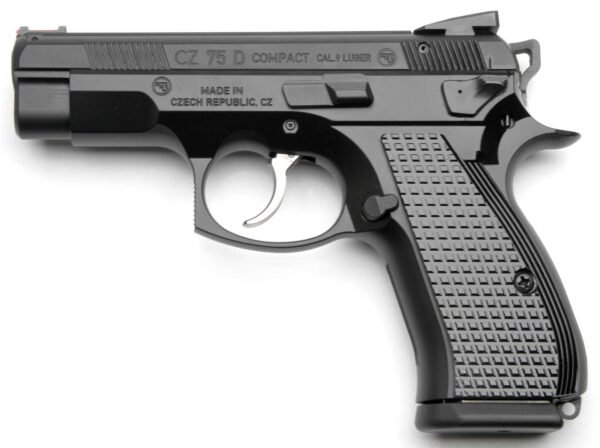 CZ CUSTOM 75 D COMPACT PCR CUSTOM 9MM 3.75 IN BBL BLACK 2/15RD MAGS