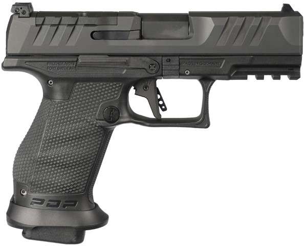 WALTHER PDP PRO E COMPACT HGA 9MM 4IN BBL OPTIC READY BLK 3 10RD MAGS